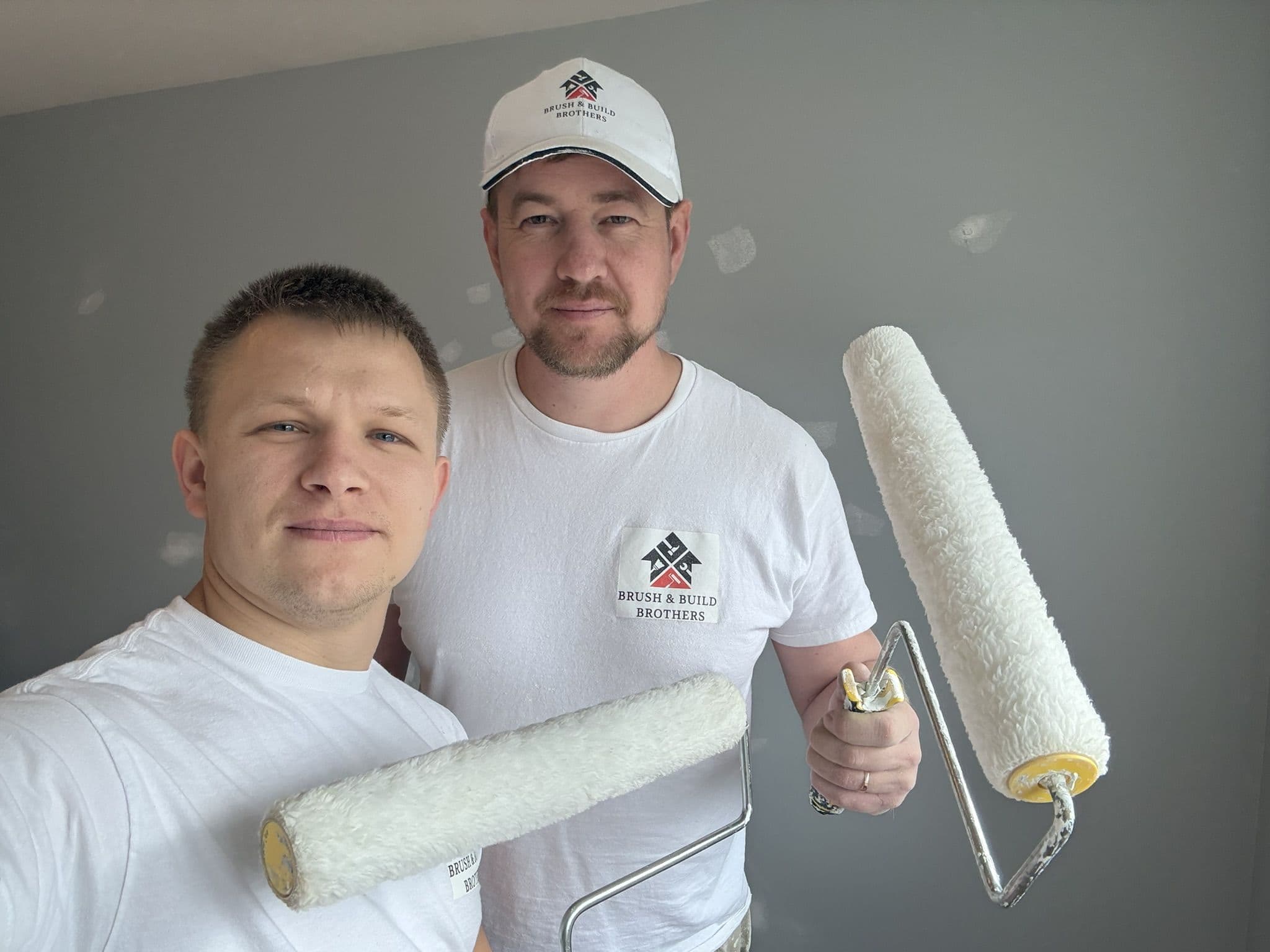 Brush and Build Brothers team